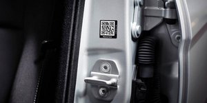 QR Code σε καινούργιο αυτοκίνητο 