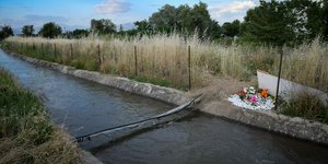 Το αρδευτικό κανάλι στις Σέρρες όπου έχασε τη ζωή του ο 10χρονος