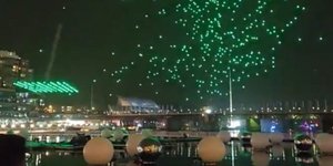 Δεκάδες drones συνετρίβησαν στο λιμάνι του Σίδνεϊ 