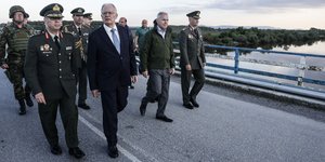 Στο Επιτηρητικό Φυλάκιο Γέφυρας Κήπων ο Πρόεδρος της Δημοκρατίας