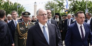 Ο ΠτΔ Κωνσταντίνος Τασούλας στην Αλεξανδρούπολη