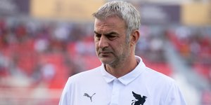 Ο Τραϊανός Δέλλας σε αγώνα του ΟΦΗ με τον Πανσερραϊκό
