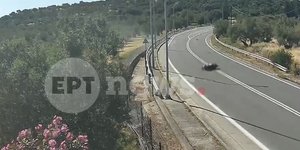 Τροχαίο δυστύχημα στη Λέσβο
