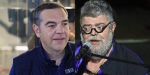 Αλέξης Τσίπρας και Σταμάτης Κραουνάκης