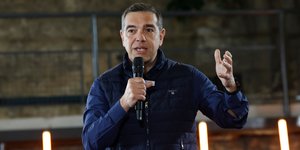 Ο Αλέξης Τσίπρας στην εκδήλωση της πρωτοβουλίας UNMUTE NOW στην Αθήνα 