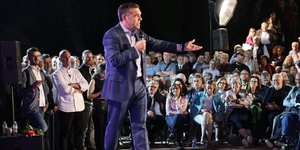 Εκδήλωση και ομιλία Αλέξη Τσίπρα στο Θέατρο Ρεματιάς στο Χαλάνδρι 