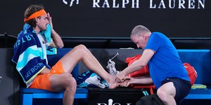 Ο τραυματισμός του Τσιτσιπά στο Australian Open