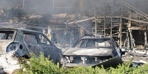Ρωσικό χτύπημα στην Ζαπορίζια, στην Ουκρανία