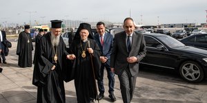 Αναχώρηση του Οικουμενικού Πατριάρχη κ.κ. Βαρθολομαίου