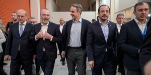 Βέμπερ, Μητσοτάκης, Χατζηδάκης και Χριστοδουλιδης