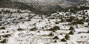 Χιόνια στην Πάρνηθα τον Μάιο
