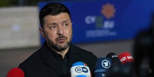 Ο Ουκρανός πρόεδρος, Βολοντίμιρ Ζελένσκι