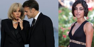 To ζεύγος Μακρόν και η Ιρανή ηθοποιός