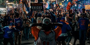 Στιγμιότυπο από τη διαφήμιση της Nike για το πρωτάθλημα των Νικς