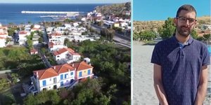 Ο δήμαρχος Αγίου Ευστρατίου, Κωνσταντίνος Σινάνης