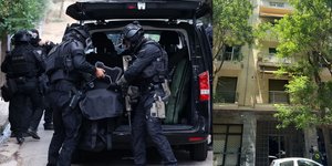 H πολυκατοικία που διέμενε ο Παλαιστίνιος