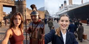 Travel vloggers με τη βοήθεια της AI «ταξιδεύουν» σε σημαντικές ιστορικές περιόδους