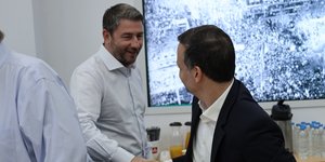Νίκος Ανδρουλάκης και Χάρης Δούκας