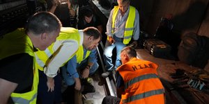 Αυτοψία Κώτσηρα στα έργα αντικατάστασης σιδηροτροχιών