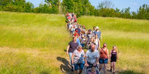 Avondvierdaagse στο Ζέεβολντε, Ολλανδία. Μια τετραήμερη πεζοπορική διοργάνωση για παιδιά.