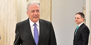 Ο Δημήτρης Αβραμόπουλος