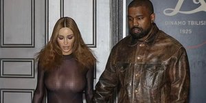 Η Μπιάνκα Σενσόρι με τον σύζυγό της, Κάνιε Γουέστ