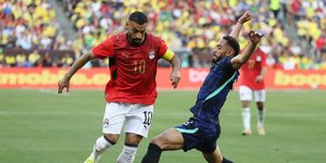 Στιγμιότυπο από το φιλικό Βραζιλία-Αίγυπτος