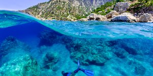 Τα διάφανα νερά της Καρπάθου
