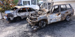 Εμπρηστική επίθεση σε αυτοκίνητα της Περιφέρειας Αττικής