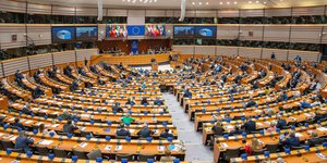 Η ολομέλεια του Ευρωκοινοβουλίου στις Βρυξέλλες