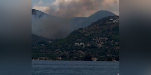 Φωτιά στο Λουτράκι