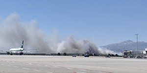 Φωτιά στα Σπάτα, κοντά στο αεροδρόμιο / Πηγή φωτογραφίας irafina