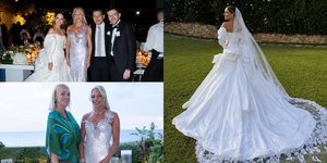 Ο λαμπερός γάμος του Χρήστου Αποστολόπουλου και της Εβίνας Τσακίρη