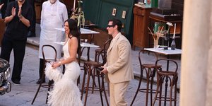 Dua Lipa και Κάλουμ Τέρνερ στο γαμήλιο πάρτι τους στο Παλέρμο