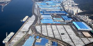 To εργοστάσιο της Hyundai στην Κορέα 