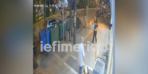 Βίντεο ντοκουμέντο από το τροχαίο στην Καλλιθέα