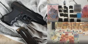 Κατασχεθέντα από την έφοδο σε οικισμό Ρομά στη Λάρισα