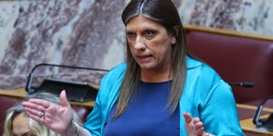 Η Ζωή Κωνσταντοπούλου στη Βουλή