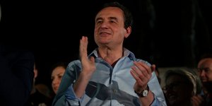 Ο νικητής των βουλευτικών εκλογών στο Κόσοβο, Άλμπιν Κούρτι