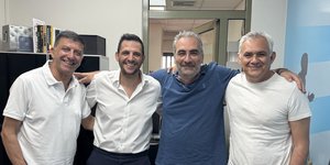 Βαγγέλης Κωνσταντινίδης, Aγγελος Κοταρίδης, Δημήτρης Κοντόπουλος, Στέφανος Δάνδολος 