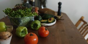 Πάγκος με λαχανικά 
