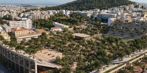 Η μακέτα με το σχέδιο για τη Λεωφόρο