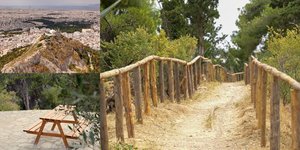 Εργασίες ανάπλασης στον Λυκαβηττό από τον δήμο Αθηναίων, με την υποστήριξη της Airbnb