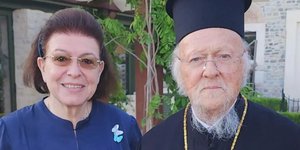 Η Λίνα Μενδώνη συναντήθηκε με τον Οικουμενικό Πατριάρχη Βαρθολομαίο στην Κωνσταντινούπολη