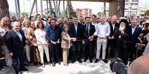 Από τα εγκαίνια του Μητροπολιτικού Πάρκου 