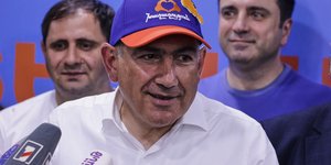 Ο πρωθυπουργός της Αρμενίας Νικόλ Πασινιάν