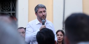 Ο πρόεδρος του ΠΑΣΟΚ, Νίκος Ανδρουλάκης