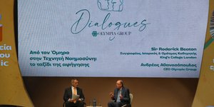 Olympia Dialogues - Ανδρέας Αθανασόπουλος & Sir Roderick Beaton
