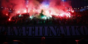 Ο κόσμος του ΠΑΟ στο T-Center