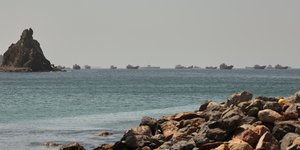 Πετρελαιοφόρα στα Στενά του Ορμούζ 
